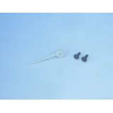 MECHANICKÝ RYCHLOMĚR - RUČIČKA SAMOSTATNÁ + ŠROUBKY- BÍLÁ (RYCHLOMERY 60MM ČZ + CALIF.)